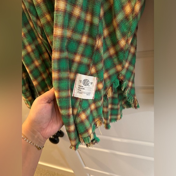 Urban Outfitters BDG Brixton Button-Down Flannel Shirt - Picture 6 of 8